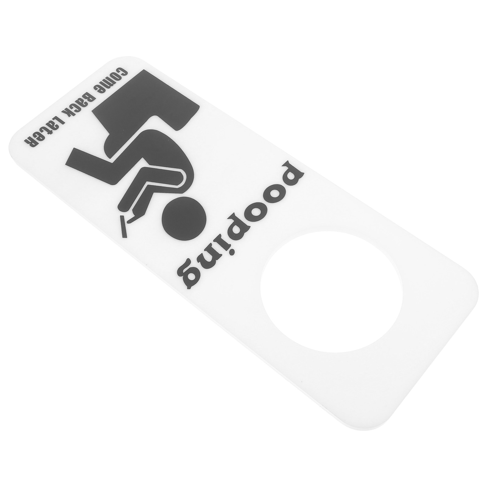 Home Bathroom Occupied Sign - Funny Bathroom Hanging Door Sign Occupied