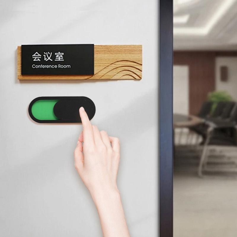 Home Bathroom Occupied Sign - 2Pcs Do Not Disturb Privacy Door