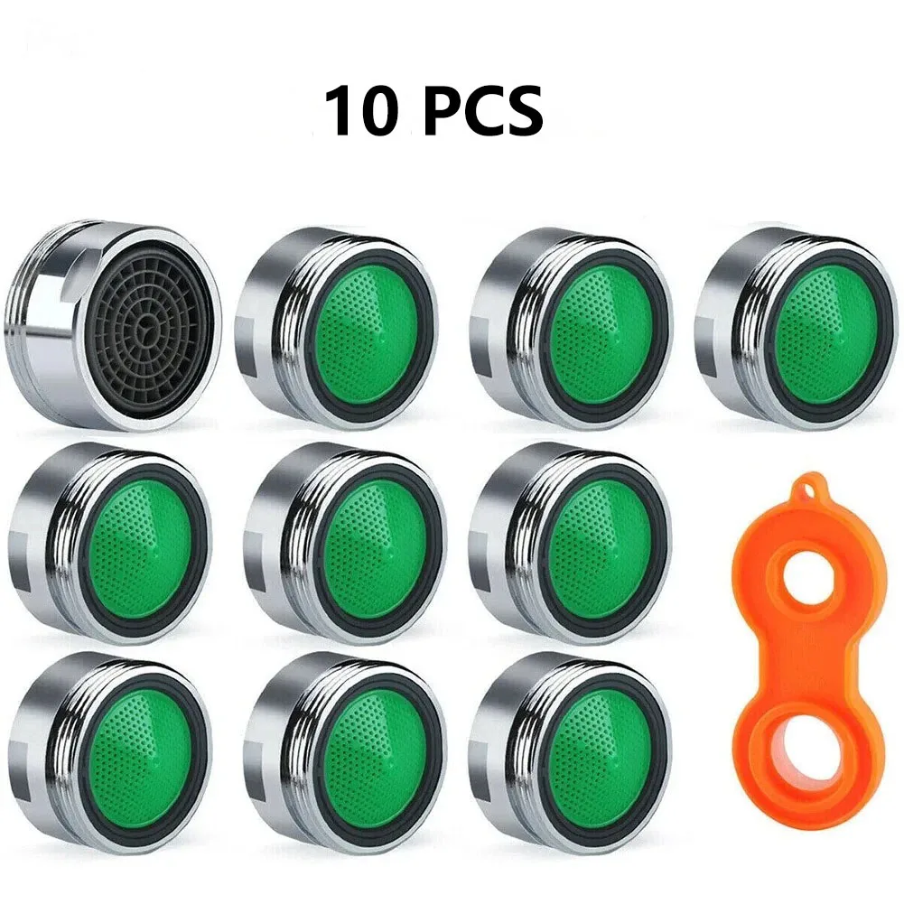 Home Bathroom Taps - 10pcs Water Saving Faucet Aerator Replaceable