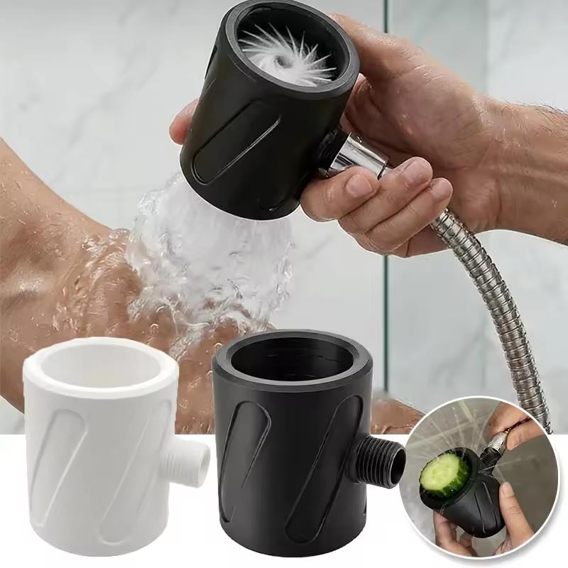 Shower Head Rain - Men Shower Nozzle Powerful Full Cleaning
