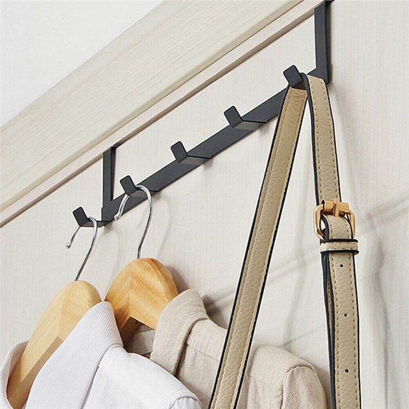 Hooks Over The Door 5 Hooks Ho - Home Creation Bathroom ulasan dan harga