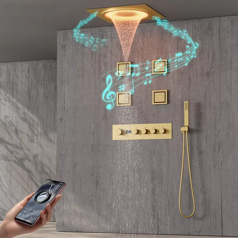 Smart LED Shower Set Bathroom  - Home Bathroom Set ulasan dan harga