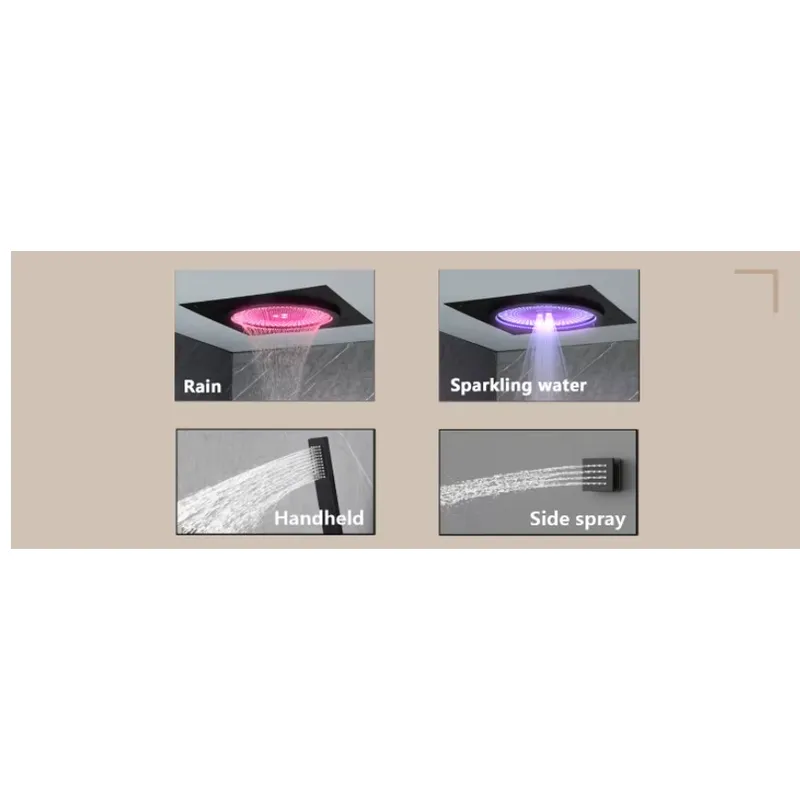Smart LED Shower Set Bathroom  - Home Bathroom Set ulasan dan harga