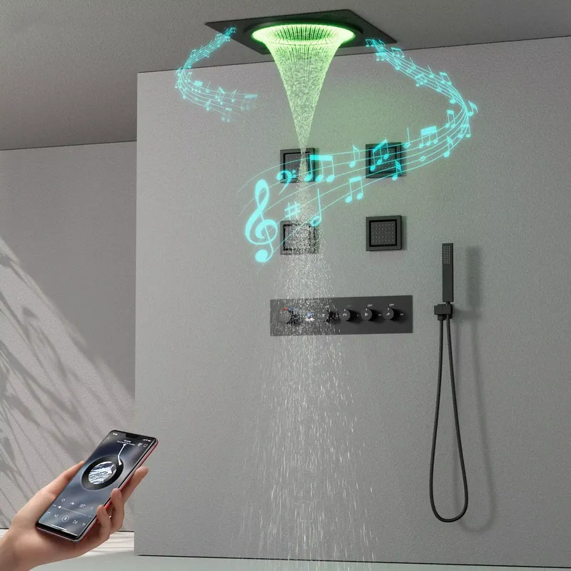 Smart LED Shower Set Bathroom  - Home Bathroom Set ulasan dan harga