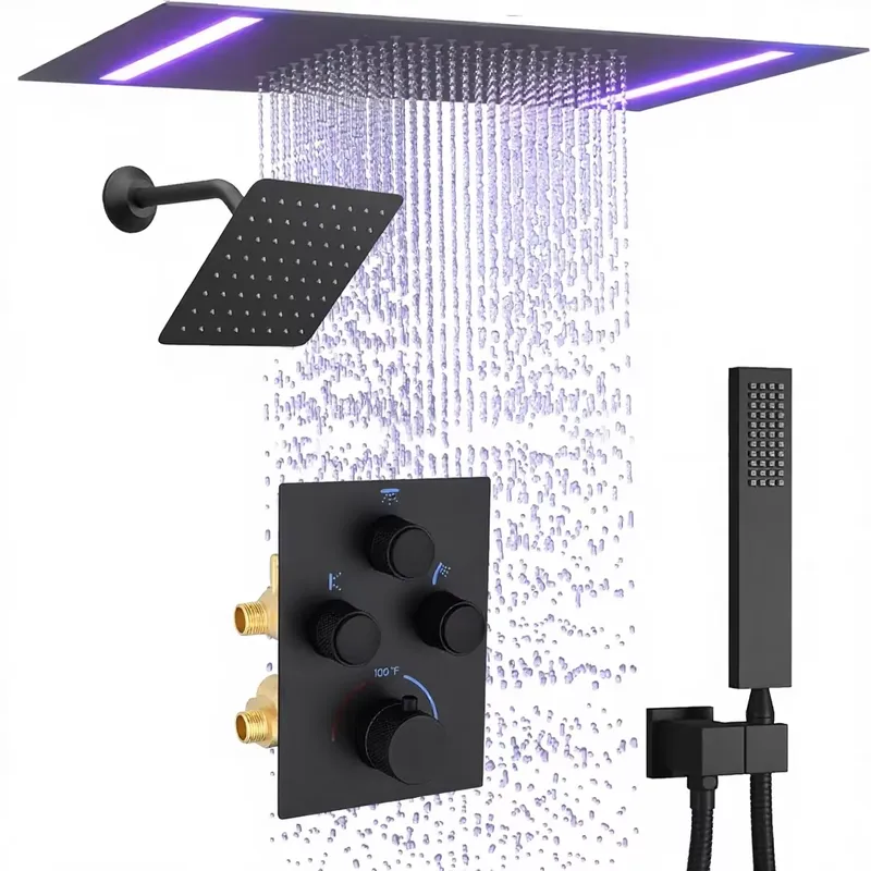 Dual Rain Shower Head System F - Shower Head Rain ulasan dan harga