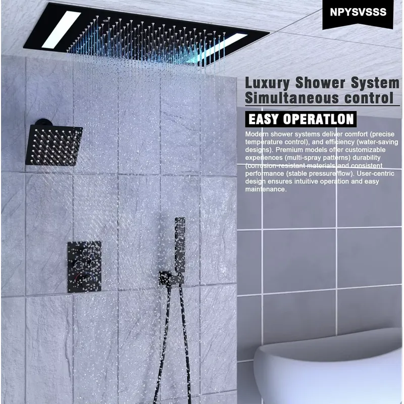 Dual Rain Shower Head System F - Shower Head Rain ulasan dan harga