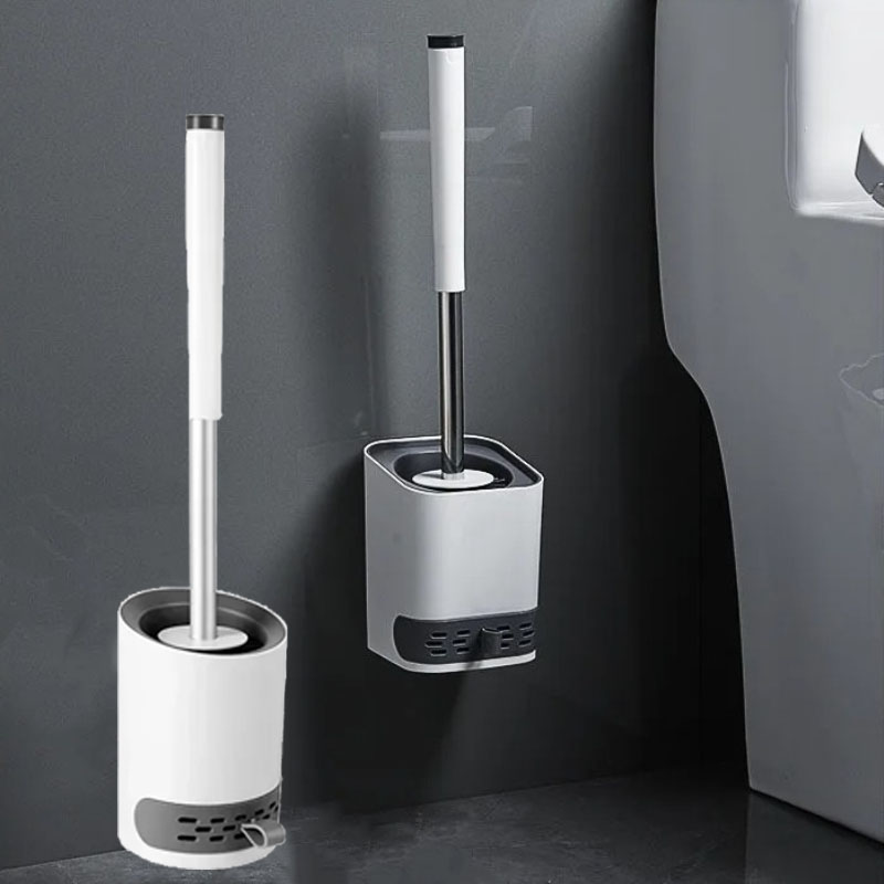 Silicone TPR Toilet Brush With - Home Creation Bathroom ulasan dan harga