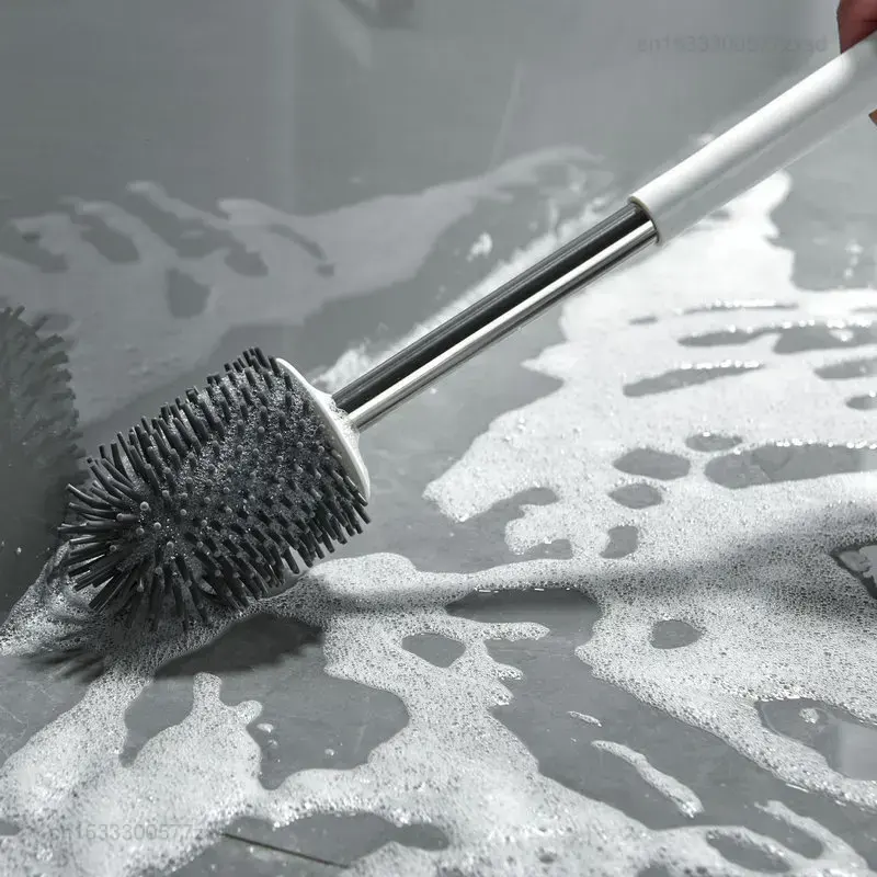 Silicone TPR Toilet Brush With - Home Creation Bathroom ulasan dan harga
