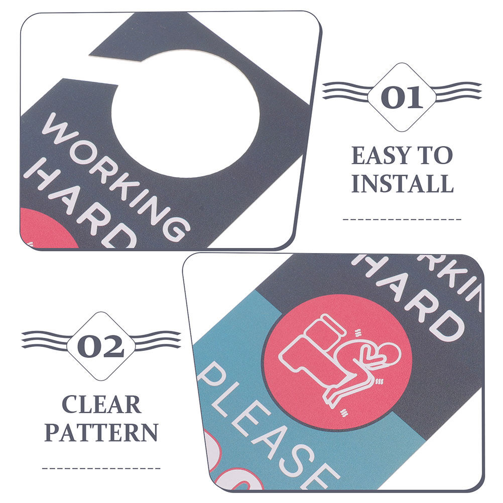 2Pcs Bathroom Door Signs Doubl - Home Bathroom Occupied Sign ulasan dan harga