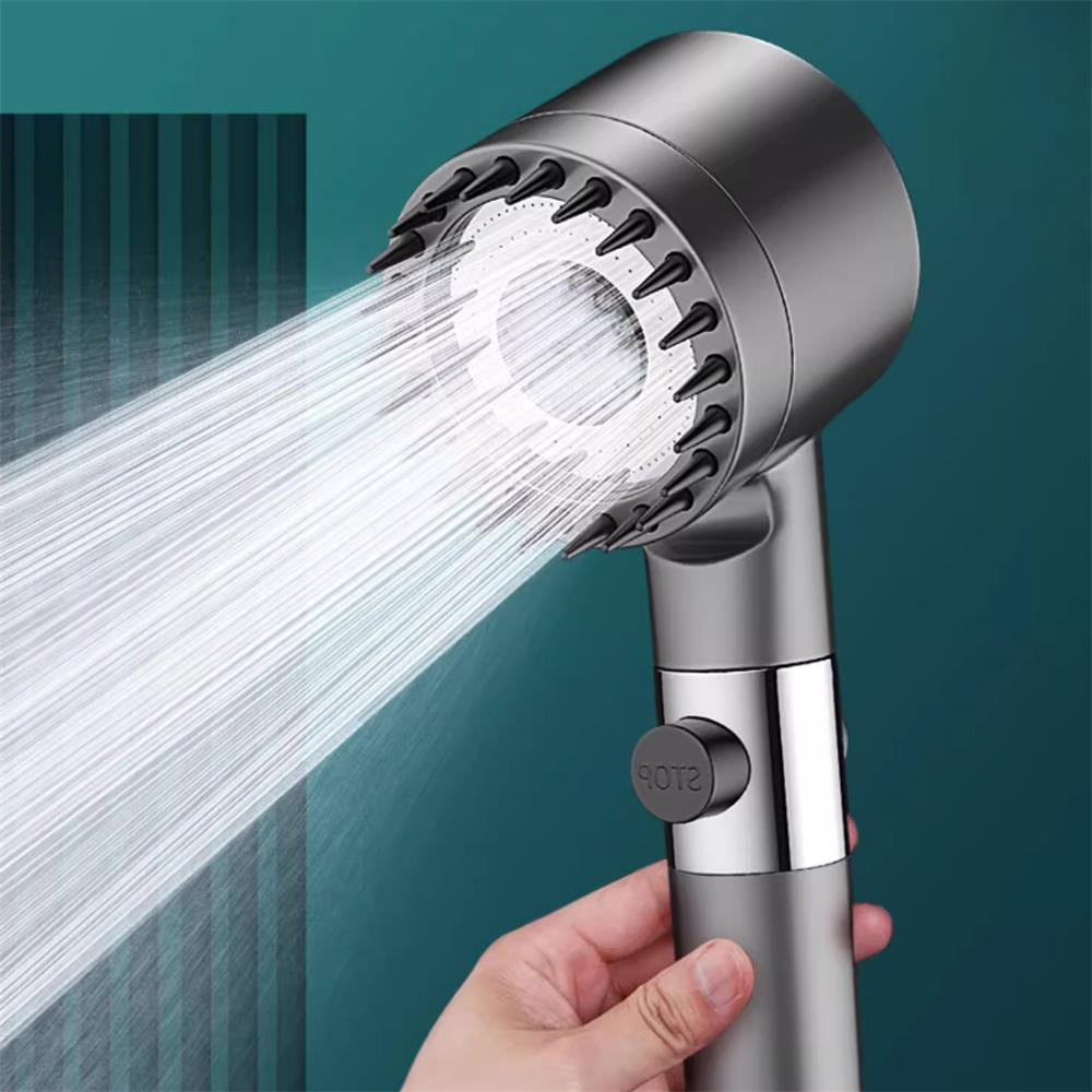 3 Modes Shower Head High Press - Home Bathroom Taps ulasan dan harga