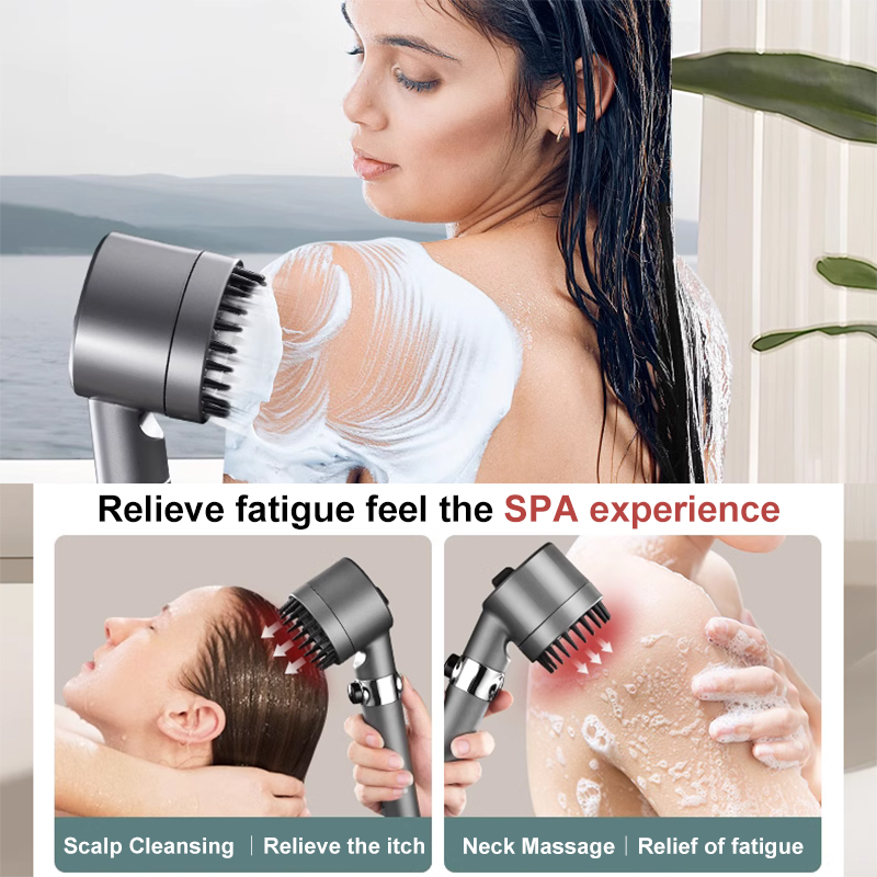 3 Modes Shower Head High Press - Home Bathroom Taps ulasan dan harga