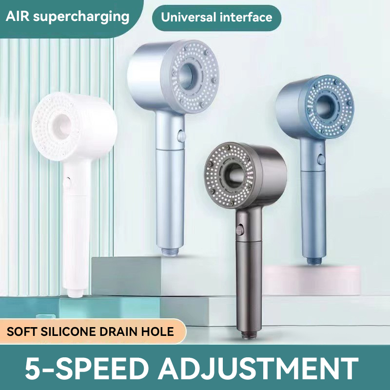 5 Modes Shower Head High Press - Home Bathroom Upgrades ulasan dan harga
