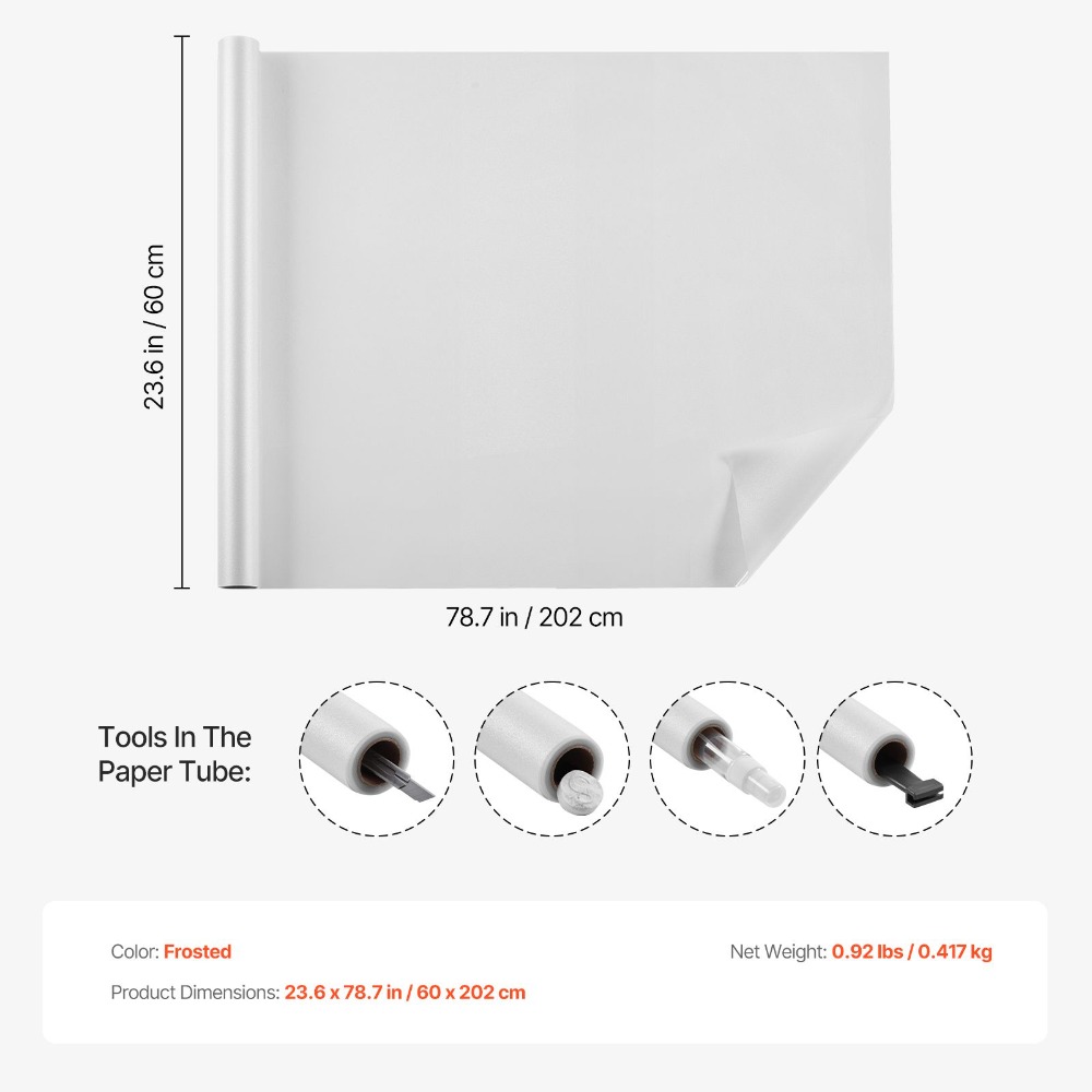 Window Privacy Film, Frosted G - Home Bathroom Window Tint ulasan dan harga
