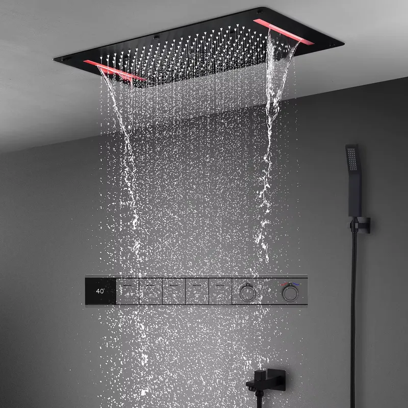 2026 New Design LED Shower Hea - Shower Head Rain ulasan dan harga