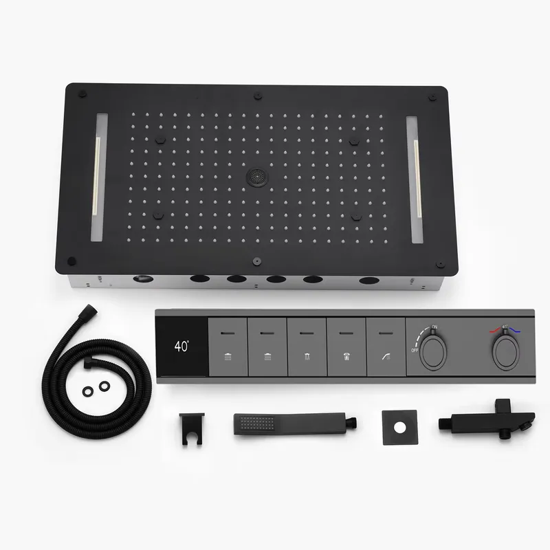 2026 New Design LED Shower Hea - Shower Head Rain ulasan dan harga