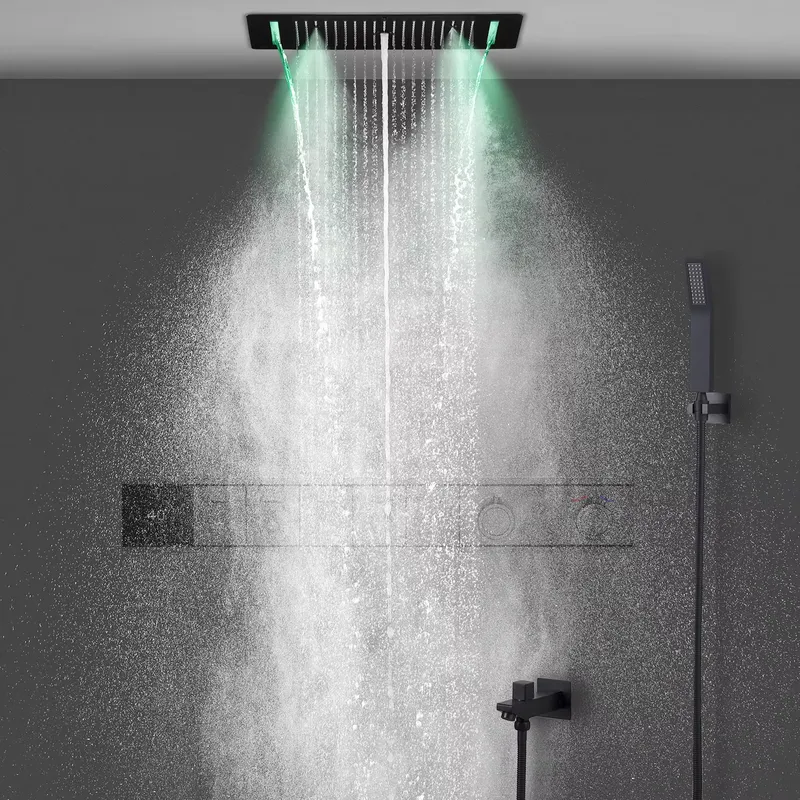 2026 New Design LED Shower Hea - Shower Head Rain ulasan dan harga