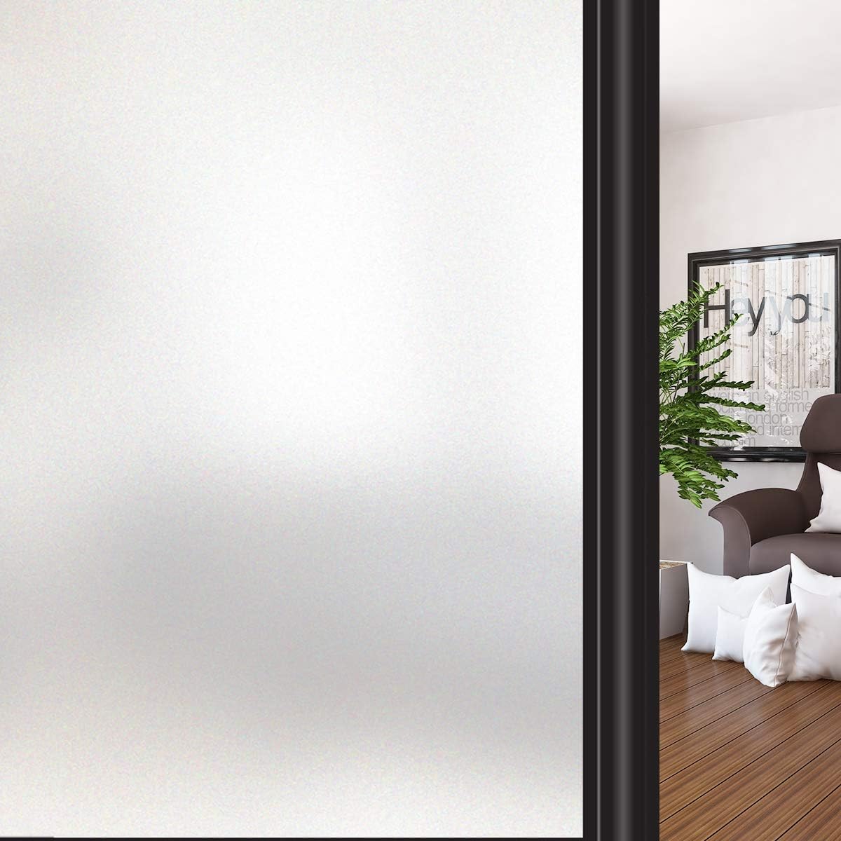 Privacy Window Film Frosted St - Home Bathroom Window Tint ulasan dan harga