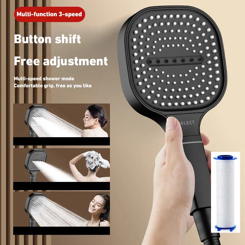 Large Panel Shower Head 13cm H - Home Bathroom Upgrades ulasan dan harga