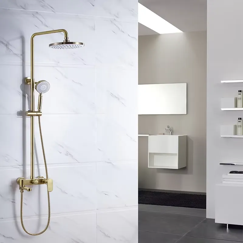 Contemporary Brass Single-Hand - Shower Head Rain ulasan dan harga