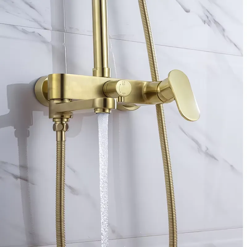 Contemporary Brass Single-Hand - Shower Head Rain ulasan dan harga