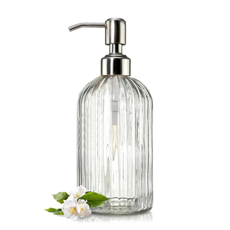Soap Dispenser Bathroom Clear  - Glass Soap Dish ulasan dan harga