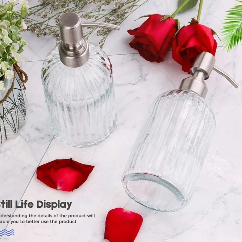 Soap Dispenser Bathroom Clear  - Glass Soap Dish ulasan dan harga