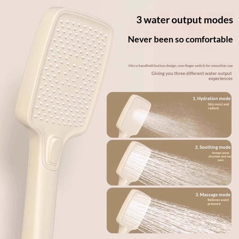 Creamy Easy Topless Shower Set - Home Bathroom Set ulasan dan harga