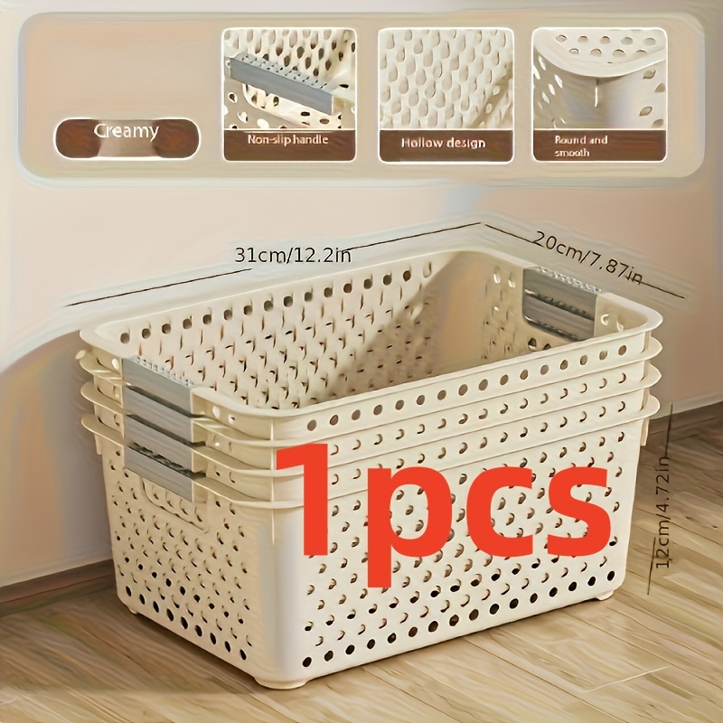 Large-capacity plastic storage - Home Goods Bathroom Storage ulasan dan harga