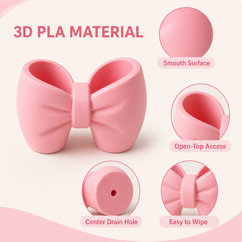 Bow Toothbrush Holder Cute Bat - Home Goods Bathroom Storage ulasan dan harga