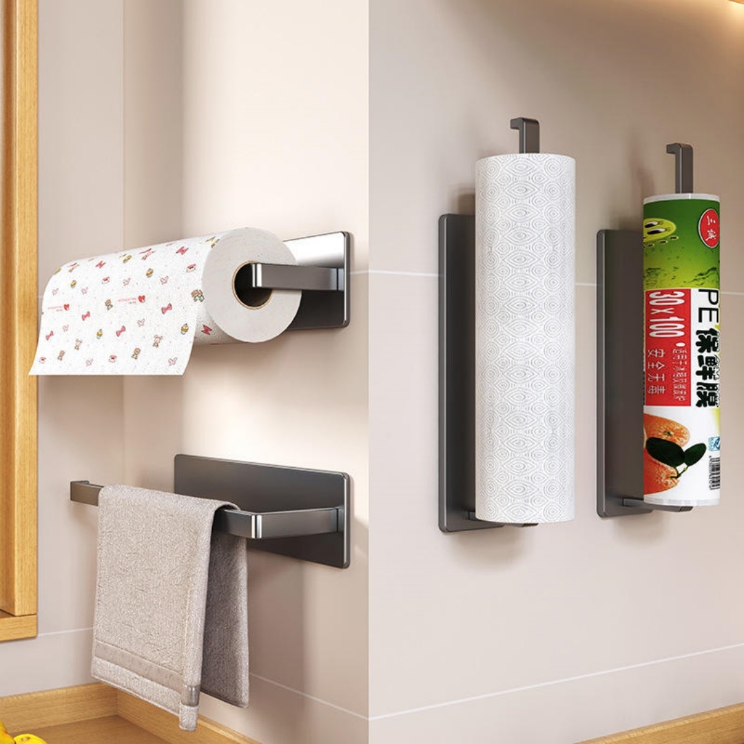 Wall-Mounted Tissue Paper Hold - Home Essentials Bathroom Rack ulasan dan harga