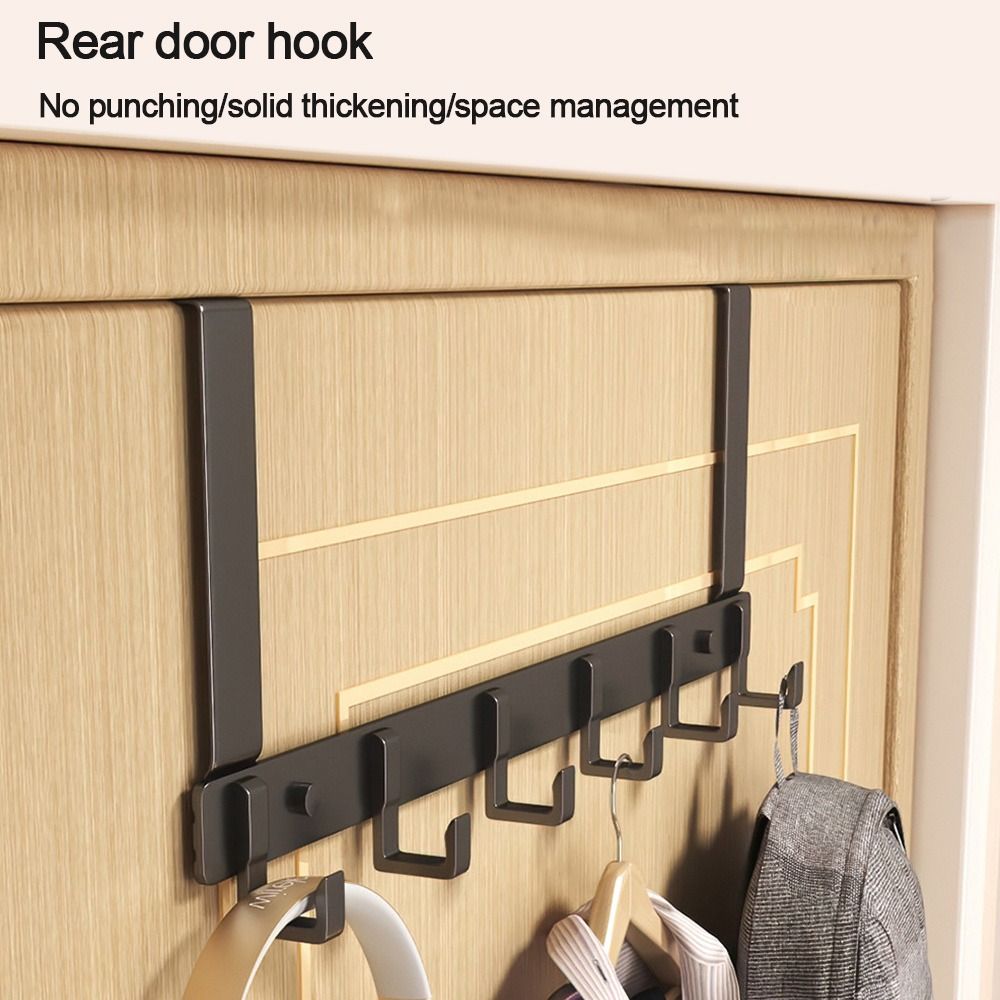 Hooks Over The Door 6 Hooks Cl - Home Creation Bathroom ulasan dan harga