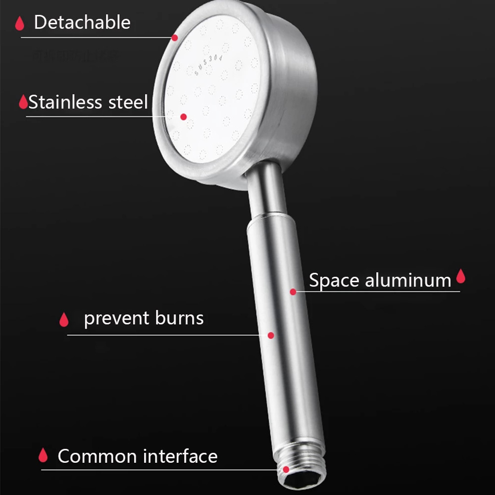 304 Stainless Steel Shower Hea - Home Bathroom Taps ulasan dan harga