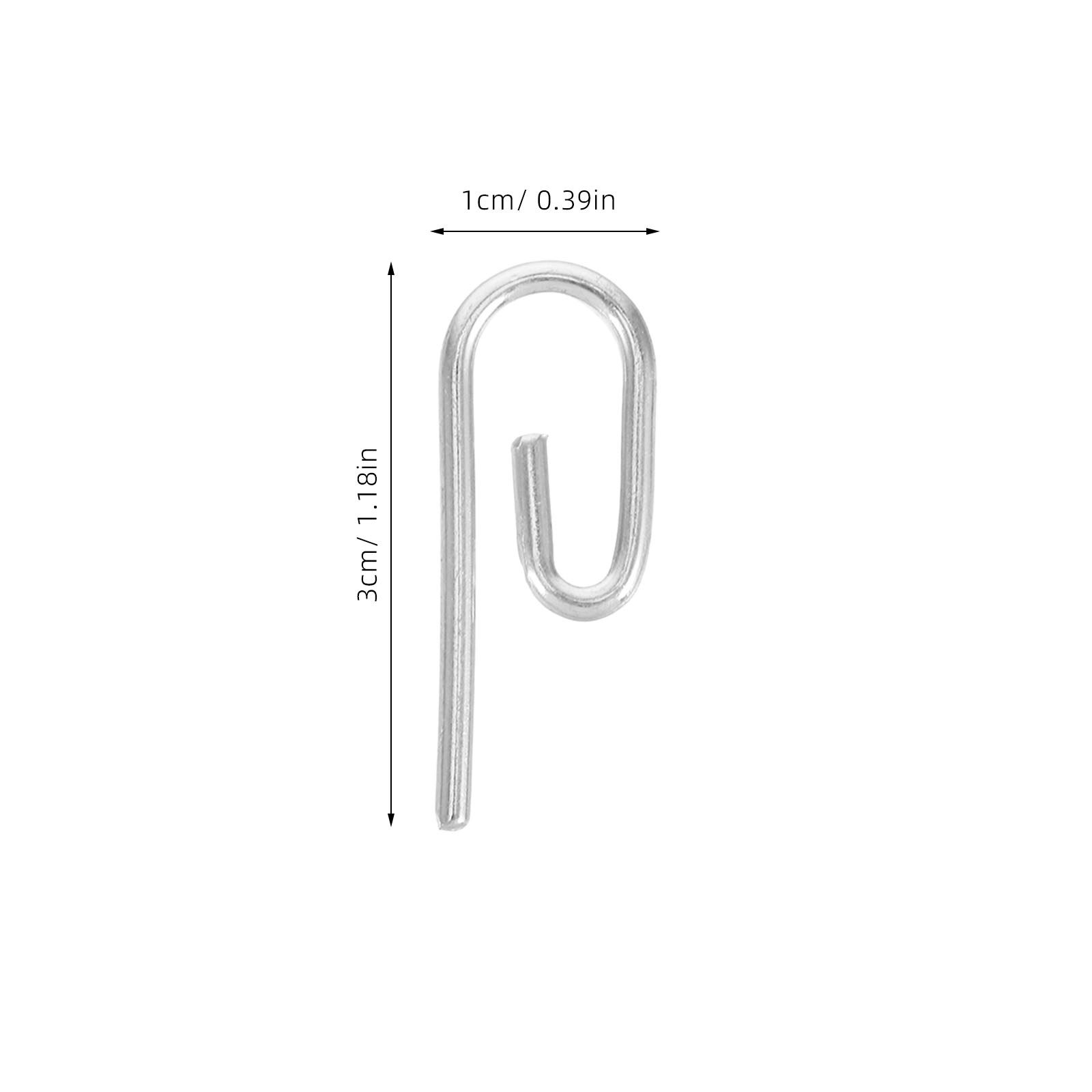 50Pcs Metal Curtain Hooks Prem - Home Bathroom Upgrades ulasan dan harga