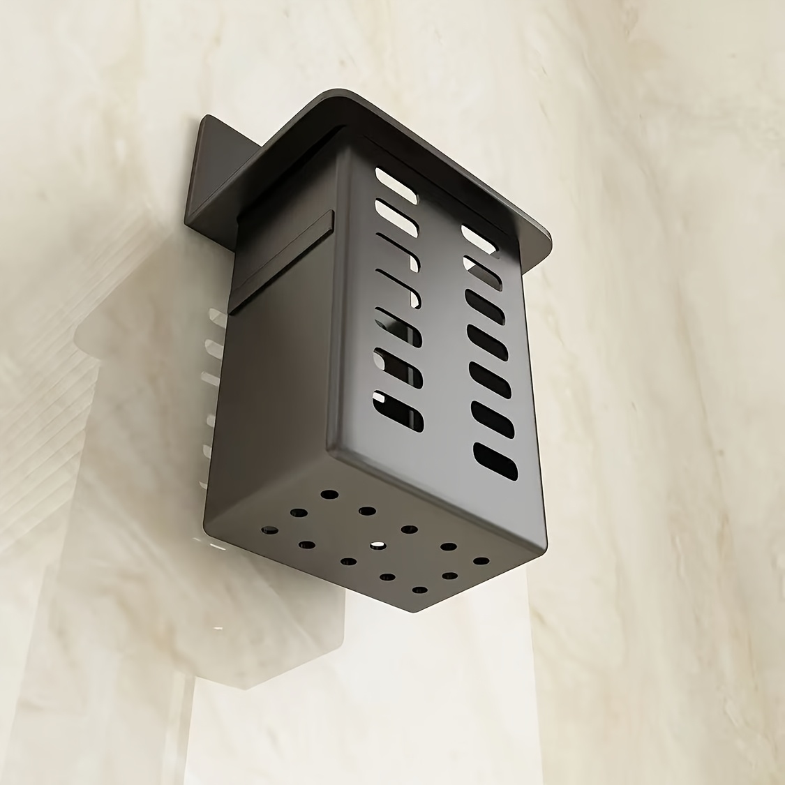 1/2 piece set of plastic wall- - Home Essentials Bathroom Rack ulasan dan harga