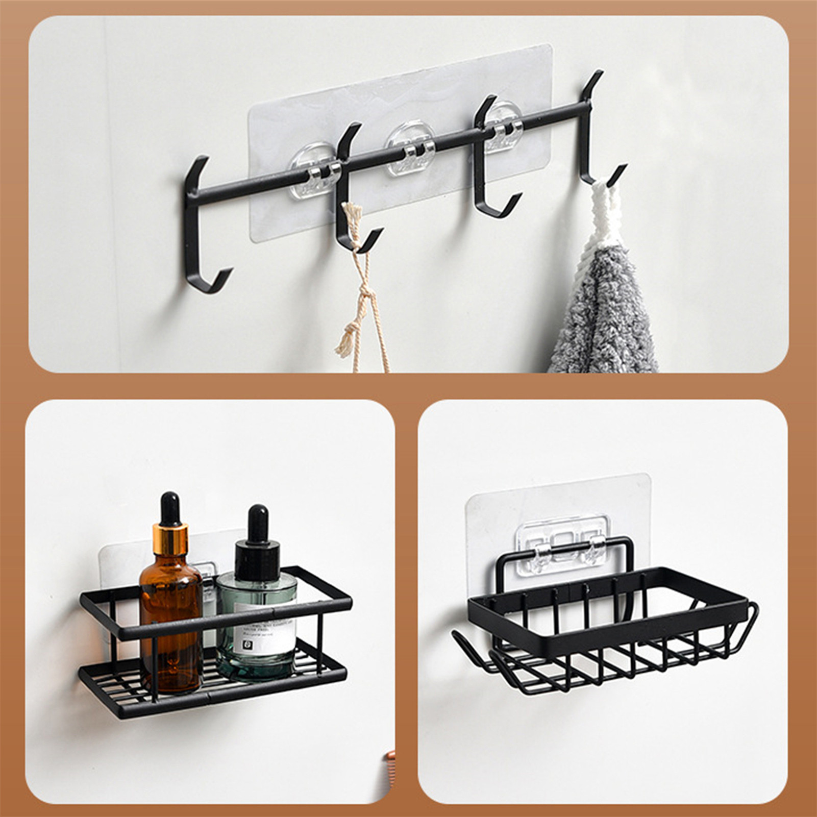 Bathroom Organizer Shower Cadd - Home Essentials Bathroom Rack ulasan dan harga