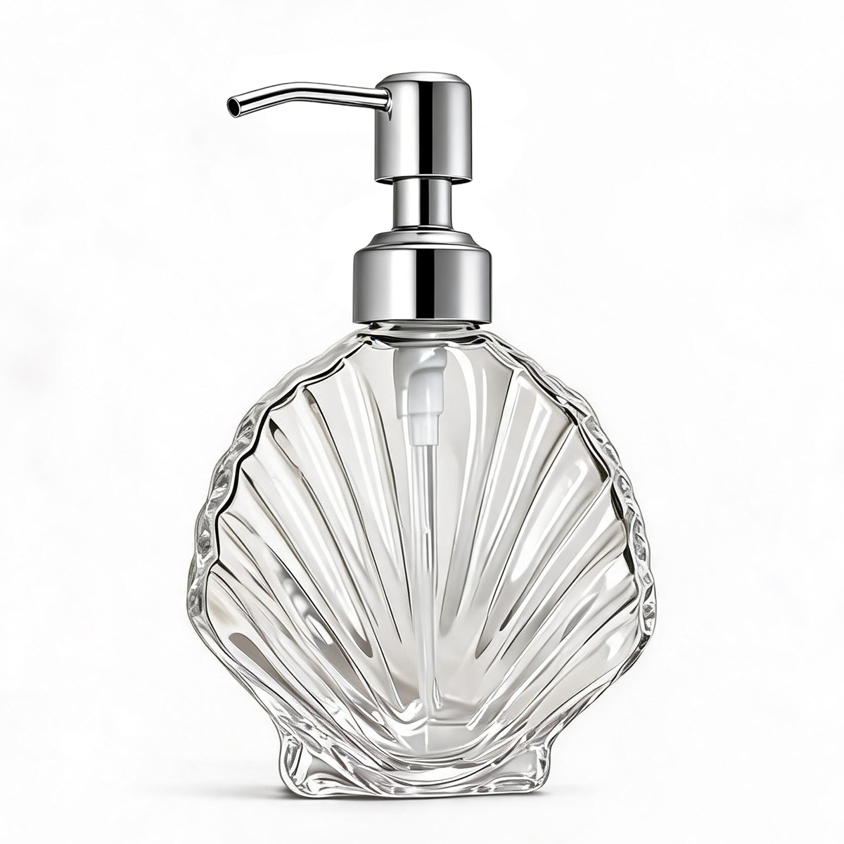 Decorative Seashell Glass Soap - Glass Soap Dish ulasan dan harga