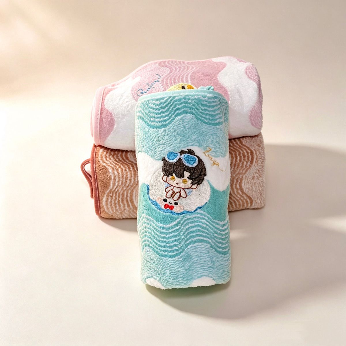 Anime Love and Deepspace Coral - Home Bathroom Set ulasan dan harga