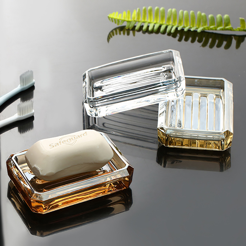 2022 Creative Simply Drain Toi - Glass Soap Dish ulasan dan harga