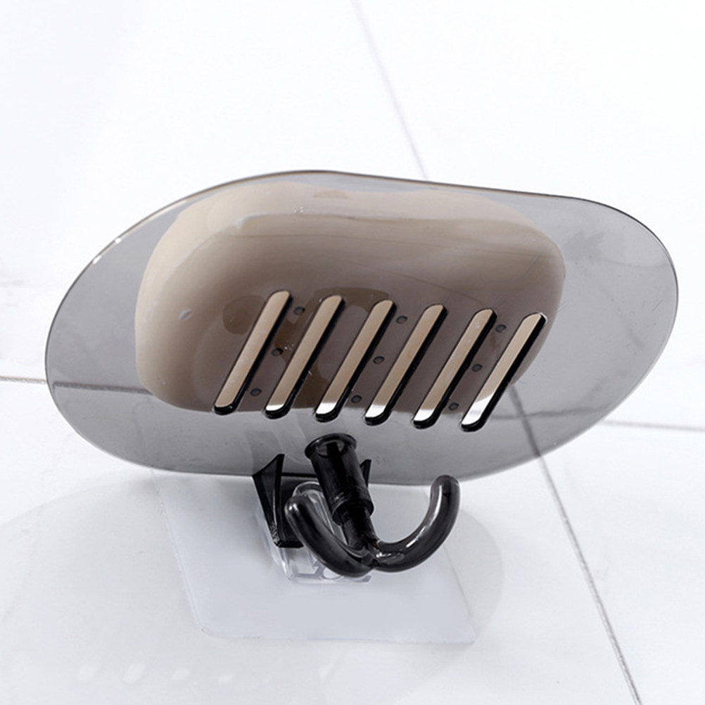 2Pcs Adhesive Free Suction Soa - Glass Soap Dish ulasan dan harga