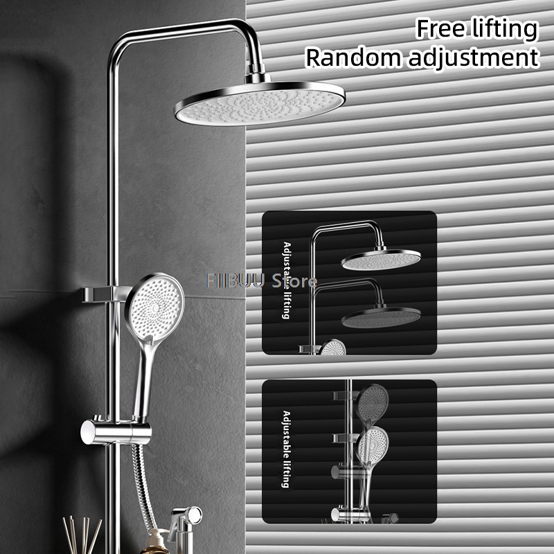 High Pressurized Shower System - Shower Head Rain ulasan dan harga
