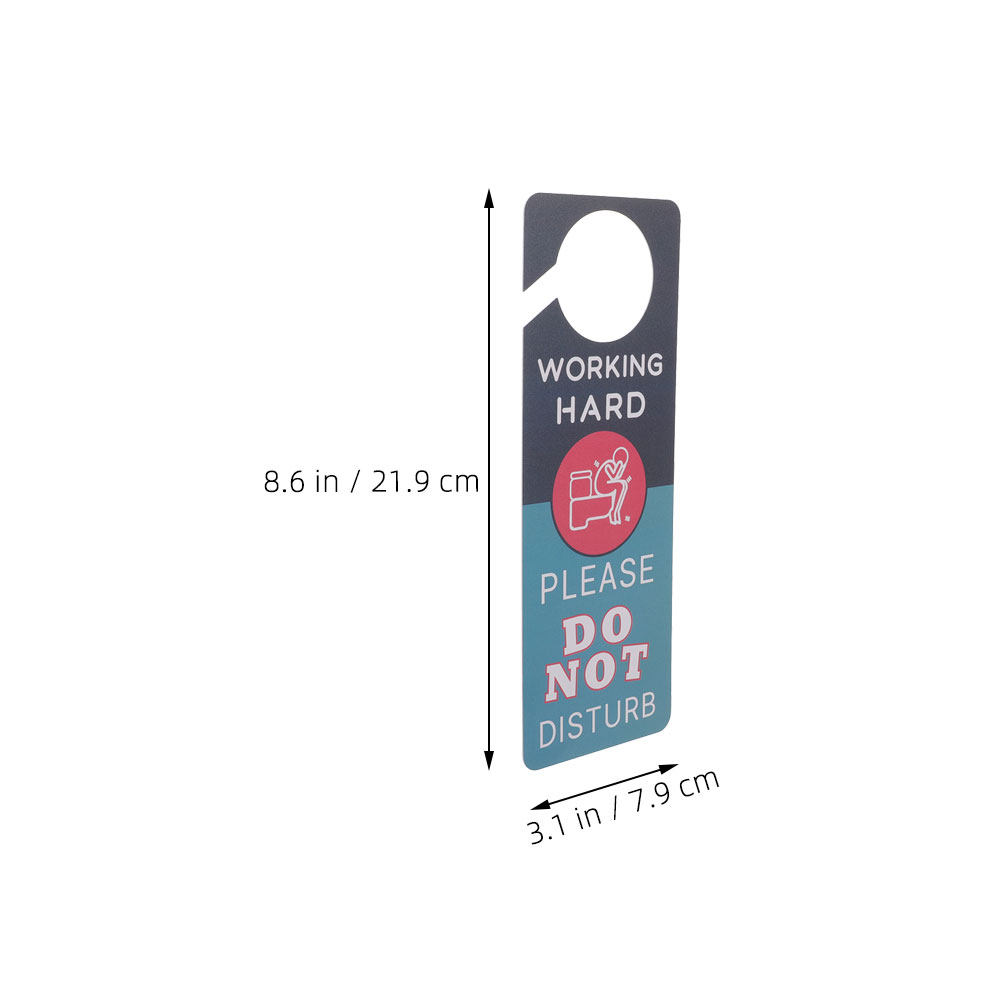 2Pcs Restroom Door Hanger Sign - Home Bathroom Occupied Sign ulasan dan harga