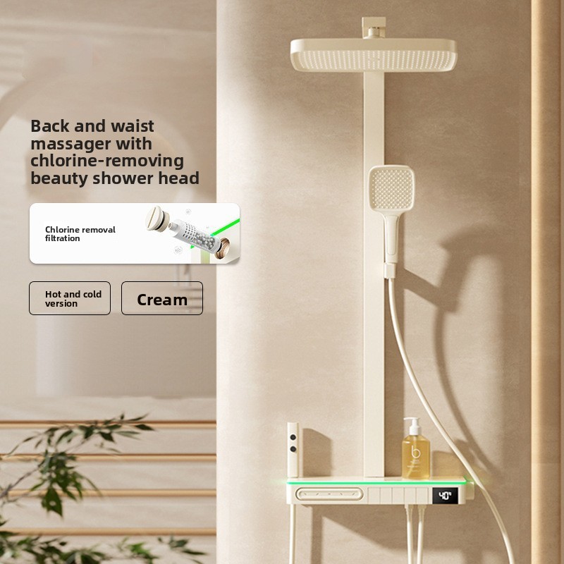 Smart Digital Display Dechlori - Home Bathroom Set ulasan dan harga