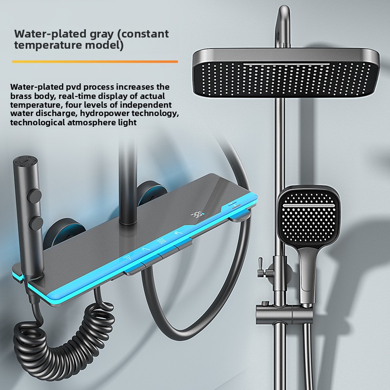 Smart Digital Display Thermost - Home Bathroom Set ulasan dan harga