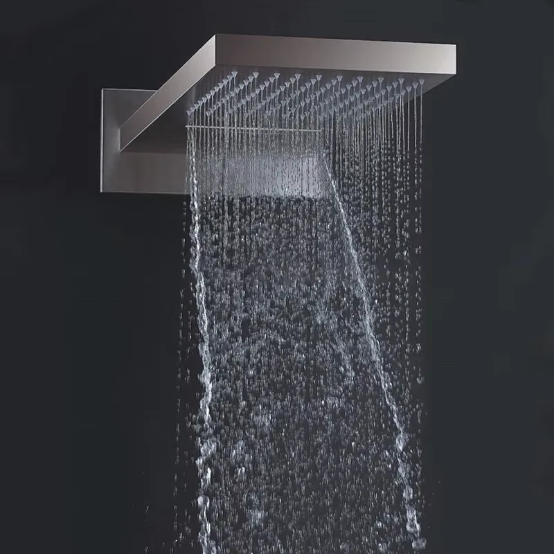 Rain Waterfall Mist Wall Mount - Shower Head Rain ulasan dan harga