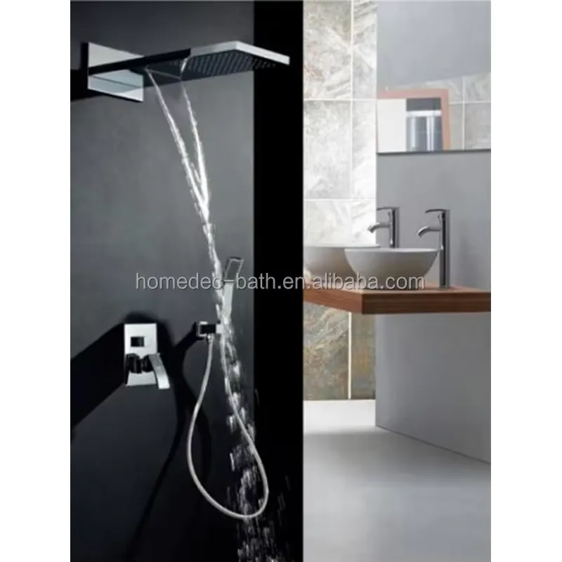 Rain Waterfall Mist Wall Mount - Shower Head Rain ulasan dan harga