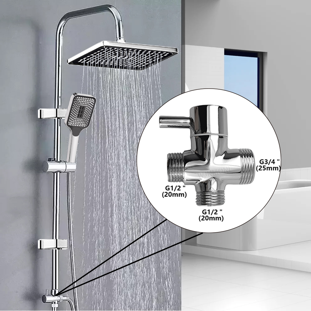 Split Shower Column Set Bathro - Home Bathroom Taps ulasan dan harga