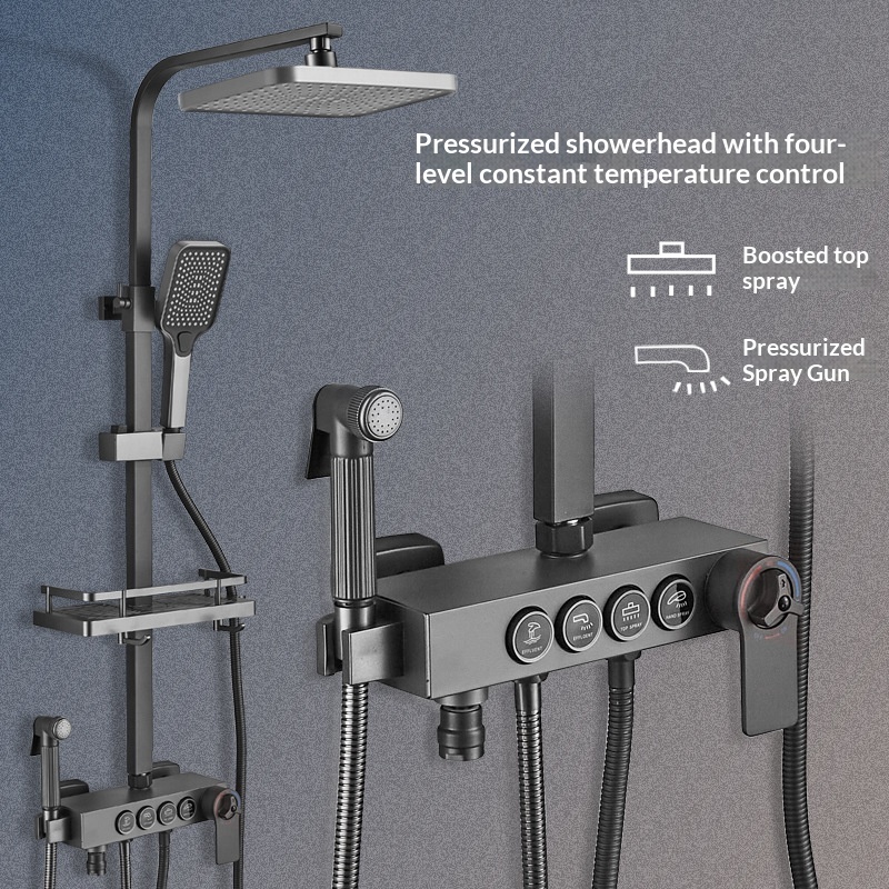 Stainless Steel Shower Set Ant - Home Bathroom Set ulasan dan harga