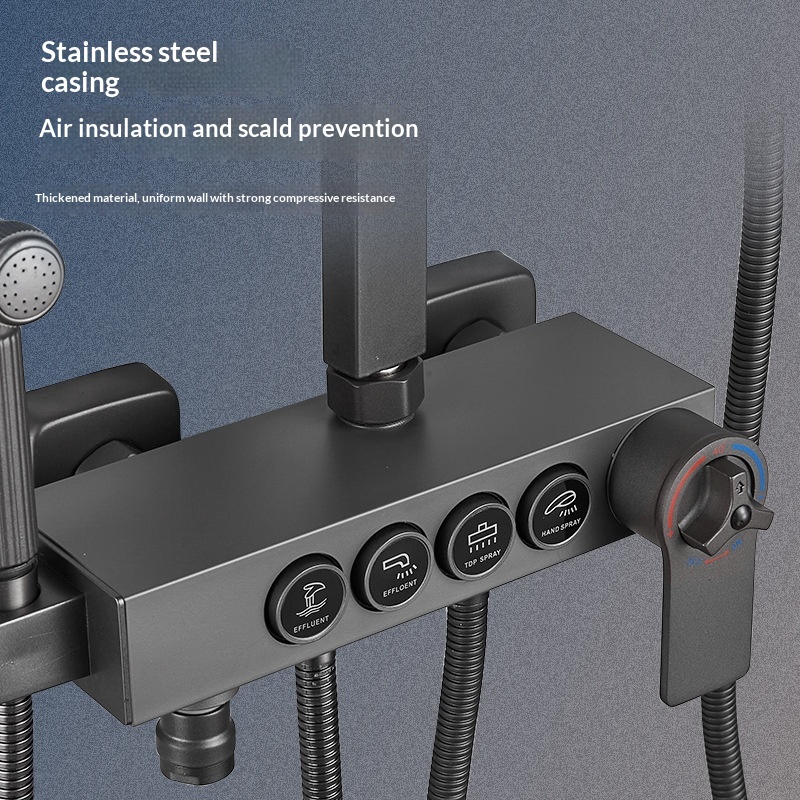 Stainless Steel Shower Set Ant - Home Bathroom Set ulasan dan harga