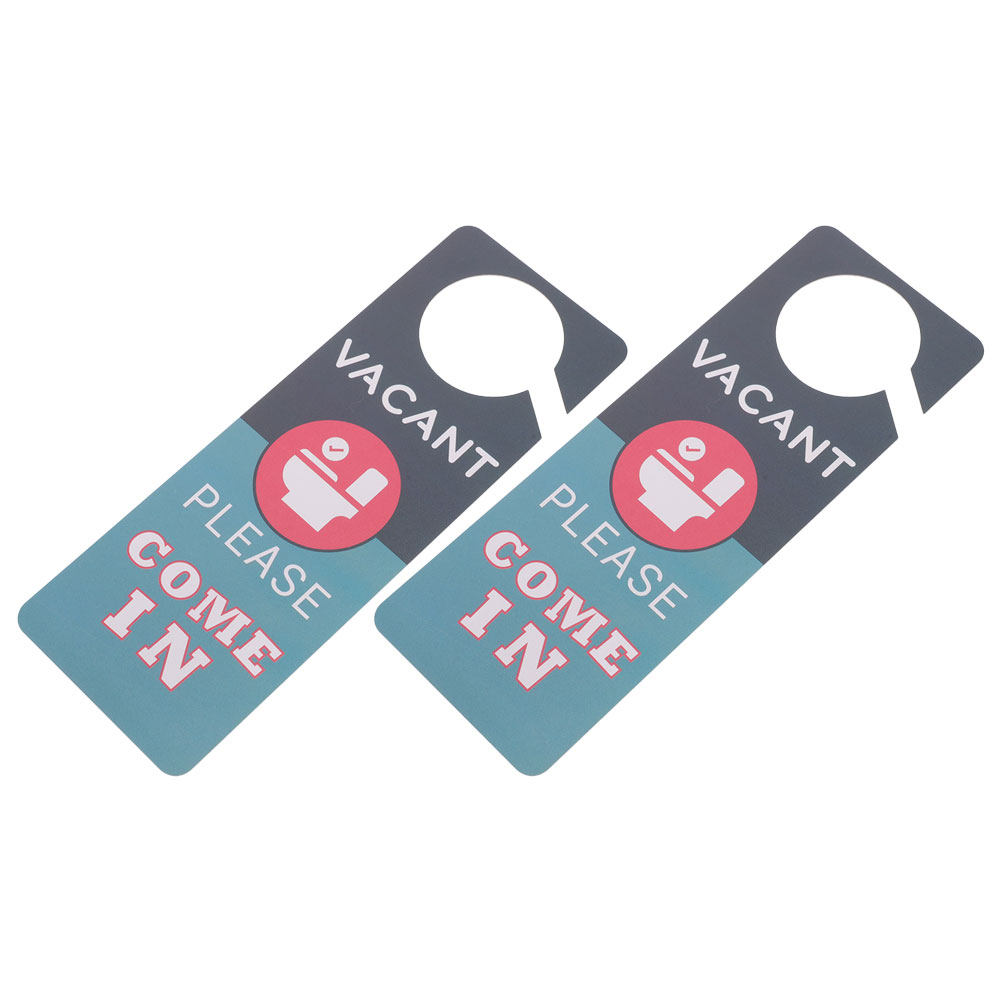 2Pcs Bathroom Door Signs Doubl - Home Bathroom Occupied Sign ulasan dan harga
