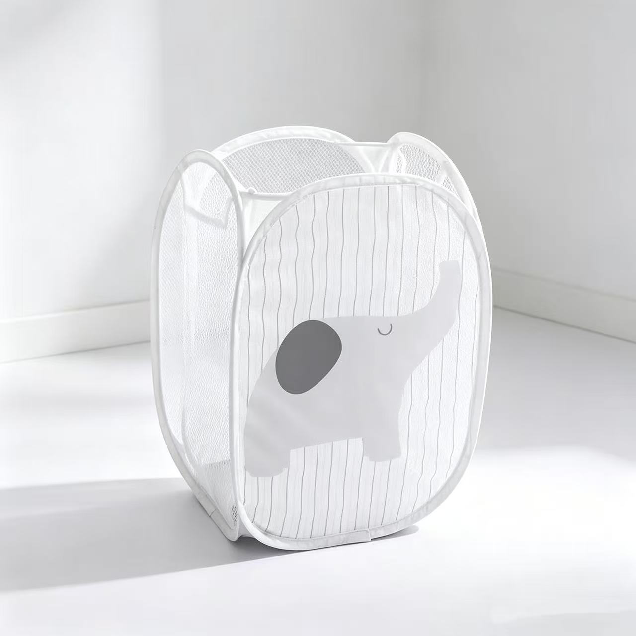 Foldable Mesh Laundry Basket,  - Home Goods Bathroom Storage ulasan dan harga
